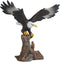 StealStreet Bald Eagle Figurine, 6.75" on Brown Branch