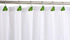 CHICTIE Frog Shower Curtain Hooks, Set of 12 Green Decorative Stainless Steel Rustproof Rings