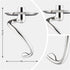 Stainless Steel Spiral Dough Hook for Kitchenaid Stand Mixer, Fits Kitchenaid Bowl, 4.5-5 Q Tilt-Head Stand Mixer