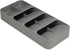Joseph Joseph DrawerStore Compact Utensil Organizer, Silverware Flatware Tray for Kitchen Drawer, Grey
