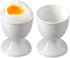 Cinf Ceramic Egg Cup Easter Gift Set of 2 White Porcelain Holder