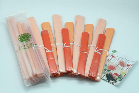 12Pcs Pom Poms of 10" 12" 14" Tissue Paper Craft Kit for Wedding, Birthday, Baby Shower Decorations - Orange