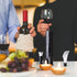 Electric Wine Opener Set, Automatic Cordless Wine Bottle Opener with Foil Cutter, Aerator, Vacuum Stopper