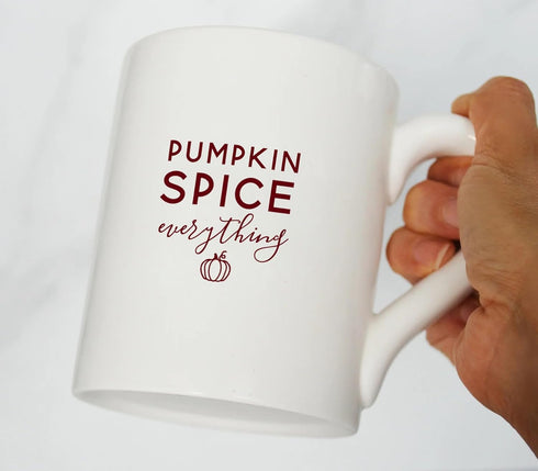 Pumpkin Spice Everything Coffee Mug, Fall Mug, Thanksgiving Hostess Gift, Funny Coffee Mug for Pumpkin Spice Lovers