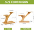 Stand,3 XXXFLOWER Wood Plant Stand for Indoor,Small Desktop Plant Tier Succulent Windowsill Shelf Holders for Balcony