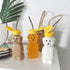 16 Pack 8 Oz Bekith Fluid Plastic Bear Honey Bottle Jars, Honey Squeeze Bottle Empty with Flip-top Lid for Storing