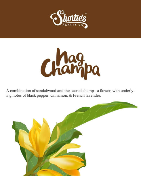 Shortie's Candle Company Nag Champa Wax Melts Bulk Pack - 12 Oz Total - Formula 117-4 Highly Scented
