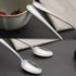 Stainless Steel Dinner Spoons 18/0, 6 Pcs Dessert Spoons 7.08 Inches, Silver, Dishwasher Safe for Home, Kitchen