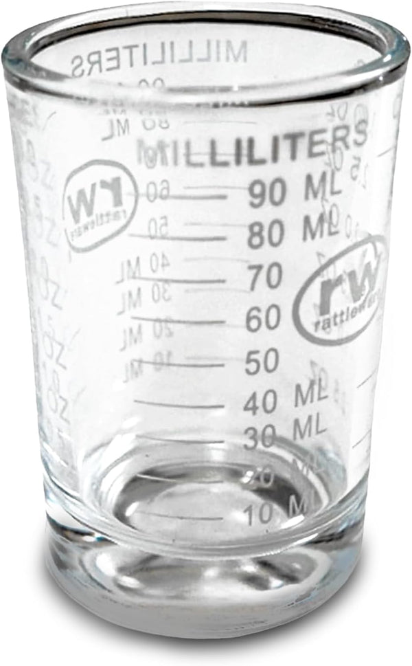 Rattleware 3 Oz Measuring Shot Glass - Premium and, Perfect for Bar