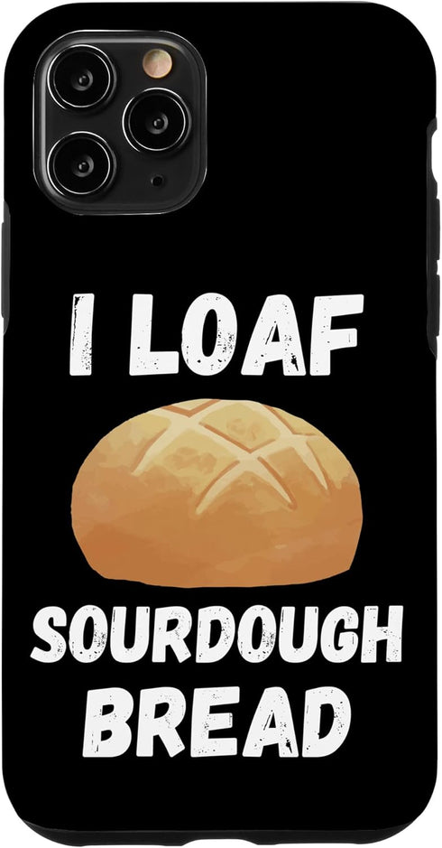 iPhone 11 Pro Sourdough Starter Case, Loaf Sourdough Bread Bakery Baking Design