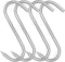 Meat Hook, 8 Inch Heavy Duty S-Hooks, Stainless Steel Butcher Hooks for Meat Processing