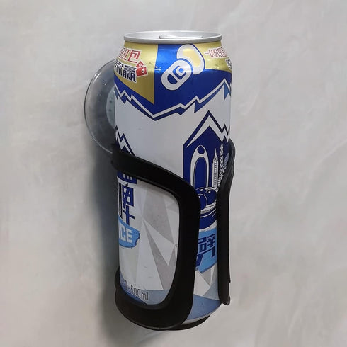 Beer Can Bottle Holder, Shower Drink Holder for Canned Beer, Wall Suction Up Holder, Shower Accessories