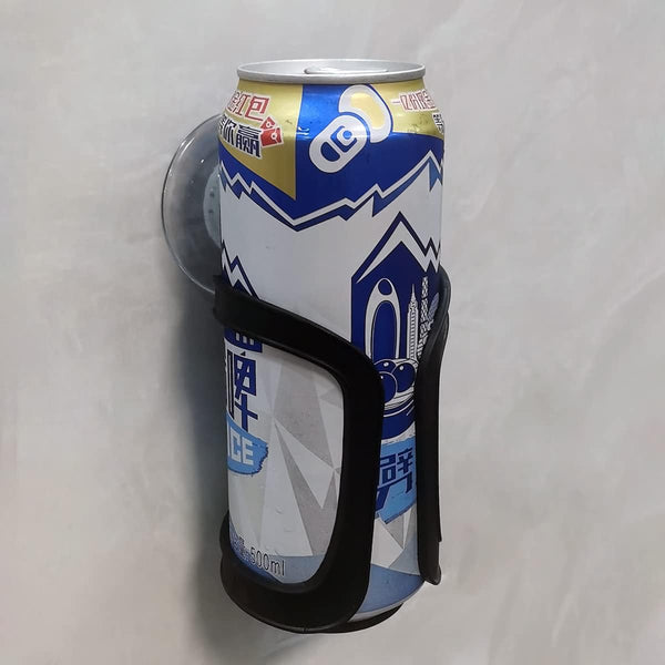 Beer Can Bottle Holder, Shower Drink Holder for Canned Beer, Wall Suction Up Holder, Shower Accessories
