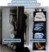 4 Closets Closets Homiegear Wall Hanging Organizer, Storage Case Racks - Organization Storage System for Caps, Wallet