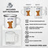 11Oz. 1-Pack Andaz Press Personalized Kids Christmas Hot Chocolate Stainless Steel Campfire Coffee Mug, Adorable