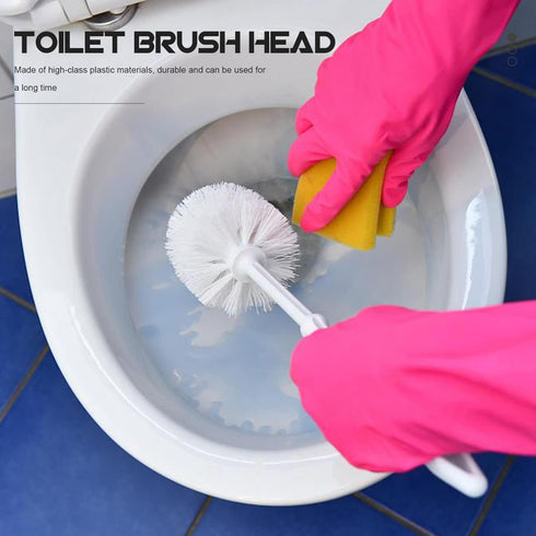 3pcs Plastic Bowl for Tools, Household Replacement Cleaners, Durable Round Scrubber Brush Heads for Home Cleaning System
