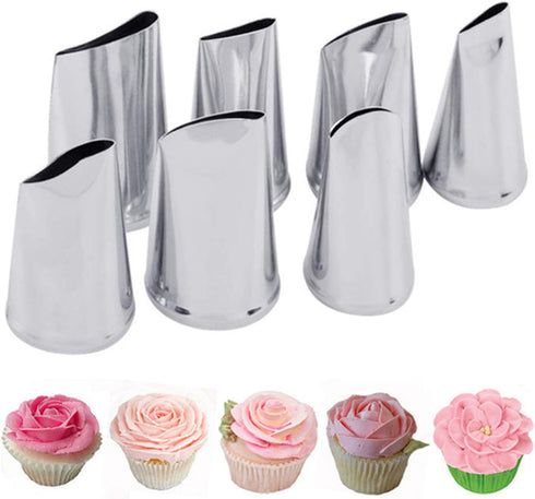 Symphony Wire Tips, Stainless Steel Icing Piping Nozzles for Pastry Fondant Tools, Flower