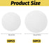 100 Sheets Disposable Round Parchment Paper, 8 Inch/6 Inch Precut Non-Stick Baking Sheets for Cake, Pizza, Cookies