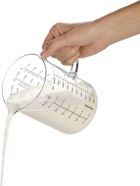 Tescoma Measuring Jar for 30oz, 1.0 Litre, Made of Glass, 630434.00