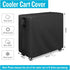 57 28''L x19''W x30''H Inch(Black) Kingling Cooler Cart Cover for Quart Patio Cooler Cart, Waterproof Outdoor Cooler