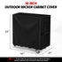 Isamant Cover,36 Inch 36 21 33 Inch Prep Grill Table Waterproof Outdoor Wicker Storage Cabinet Cover,Patio Bar Cart