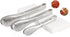 Pack of 3 Sizes Stainless Steel Tongs, Heavy Duty Food Tongs for Salads, Bread, Ham, BBQ, Cooking, Serving