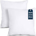 Utopia Bedding Throw Pillows Insert (Pack of 2, White) - 14 x 14 Inches Indoor Decorative Pillows