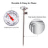 Meat Thermometer for Grilling | Instant Read Food Thermometer for Cooking, Milk, Meat | Pocket Temperature Probe