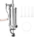 MASTER FENG 2.5 LBS Packed 4 Sausage Stuffer Vertical Stainless Steel Stuffing Maker Machine with Stuffing Funnels