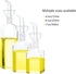 Olive Oil Dispenser Bottle, Glass Oil Bottle for Kitchen or BBQ, 17oz Vinaigrette Oil Cruet