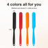 Darlingao 4 Set, Spreading(4 Pcs Silicone Jar Spatula Long Handle Heat Resistant Skinny Spatulas for Jars & Bottles