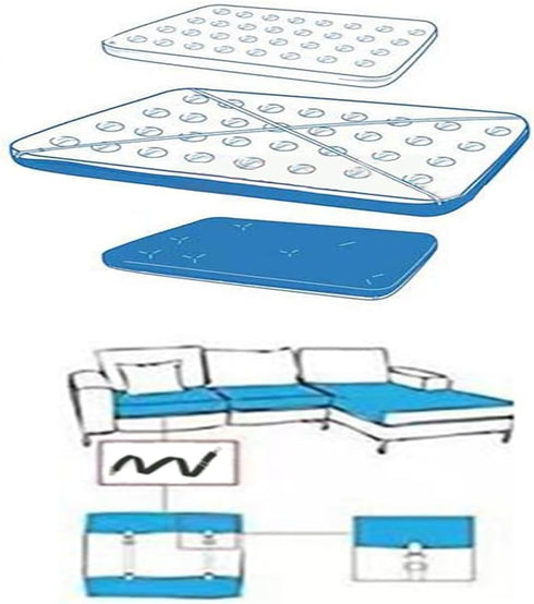 Bed Sheet Clip, Sofa Slipcover Holder, Hold the Sheets Tightly, 20" to 78", 4 Pieces, Black