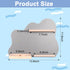 Danemort Magnetic Shelf for Tonie Box,Tonies Figures Wall Mounted Floating Shelves Compatible with Toniebox Audio