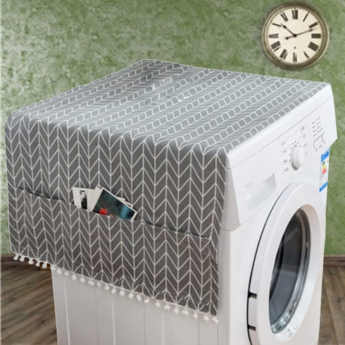 SEWACC Anti- Slip Refrigerator Cover Fridge Cover Dryer Top Cover Washer Top Cover Dryer Top Protector Mat Washer Dryer Top Protector Washer and Dryer Covers Washing Machine Sofa Cover