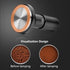 51mm Calibrated Espresso Tamper with Adjustable Pressure Feature, Anodized Aluminum Handle and Stainless Steel Base