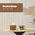 Tissue Box Cover 5X5X5'' PU Leather Tissue Holder Square Tissue Cube Box Organizer for Bathroom Vanity Countertop, Car, Night Stands, Office, Home, Kitchen (2Pack, Brown) by PENGLONG