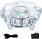 Crystal LED Light Base for 3D Glass Art, Multicolor Changing Pedestal Stand