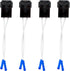 4 Pack 9130-106 Range Oven Stove Element Terminal Block Compatible with GE General Electric Ranges