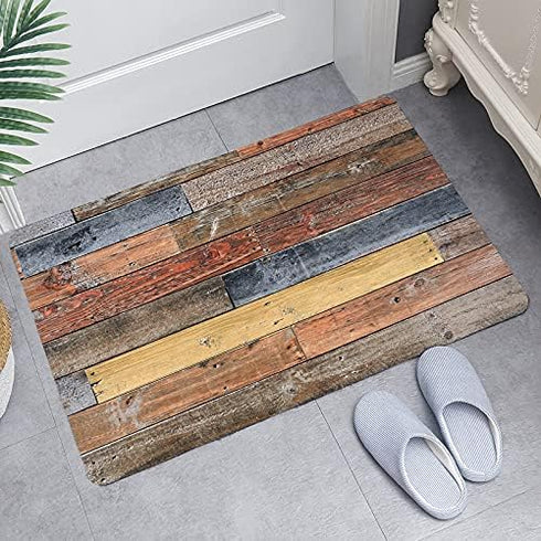 35 21 Inches WODEJIA Flannel Mat Non Slip Bedside and Living Room,Clearance MatS Absorbent Moisture Dust Forlaundry