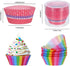 600PCS/Set Muffin Cupcake Paper Cups, Cake Forms Cupcake Liner Baking Muffin Box Party Tray Decorating Tools
