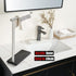 JQK Hand Towel Holder Stand, Brushed Stainless Steel Free Standing Rack with 12 Inch Bar
