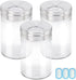 Segarty 3 Pack Spice Jars, 3 oz Glass Bottles with Shaker Lids, Adjustable Pour Holes for Kitchen Storage
