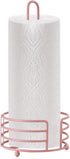 Buruis Paper Towel Holder for Countertop, Metal Standing Paper Towel Dispenser with