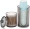 LoveBB 3oz-5oz Bathroom Cup Dispenser with 10oz Qtip Holder, Small Disposable Paper