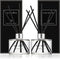 Cocod'or Reed Diffuser, Pure Cotton, 6.7oz(200ml), 2 Pack, Black Glass, Cotton Core for Home & Office