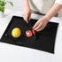 WK Extra Thick Foldable Cutting Boards with Lip, Flexible Plastic Mats for Kitchen, Non-Slip, BPA Free, Dishwasher