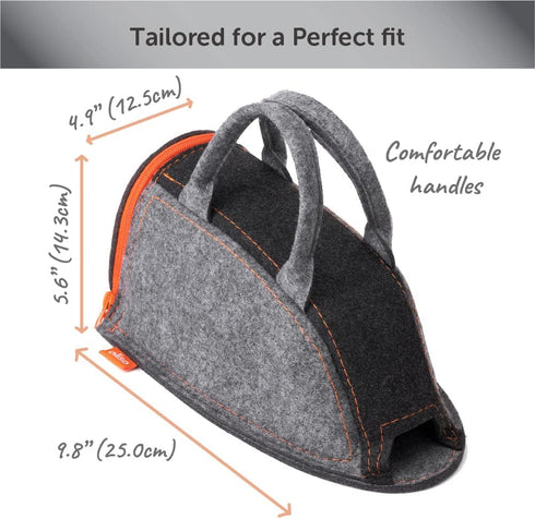 Oliso Carry Bag for M3Pro and M2Pro Mini Irons, Fits Most Mini Travel Size Irons, Ideal for Storage or Travel