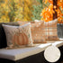 RABUSOFA Outdoor Fall Decor Pillow Covers 18x18 Inch, Waterproof Pumpkin Pillow Cases Set of 4, Thanksgiving