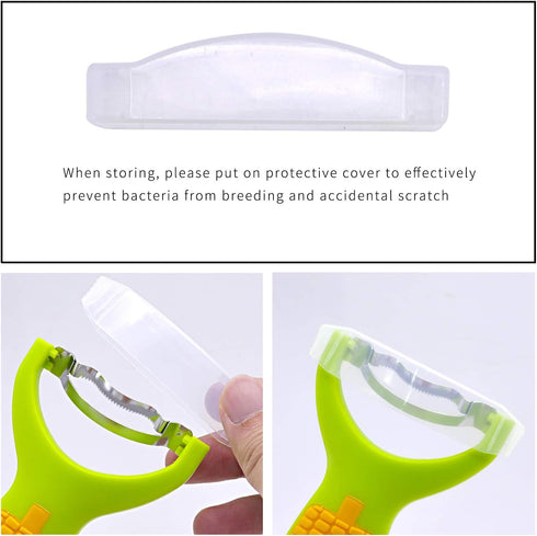 Corn Zipper 6" - Ergonomic Kitchen Tool, Corn Planer Cutter, Cob Peeler, Kernel Cutter