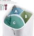 ZCCZ Toothbrush Holder for Bathroom - Premium White Marble Organizer for Electric or Kids Toothbrushes
